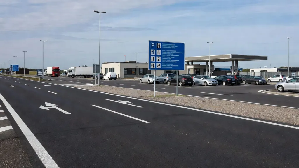 Co oznacza skrót MOP na autostradzie